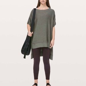 LULULEMON Be At Ease Poncho Women's SS